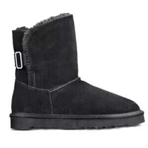 Style & Co Teenyy Cold-Weather Black Booties Size 11.0 NWOB